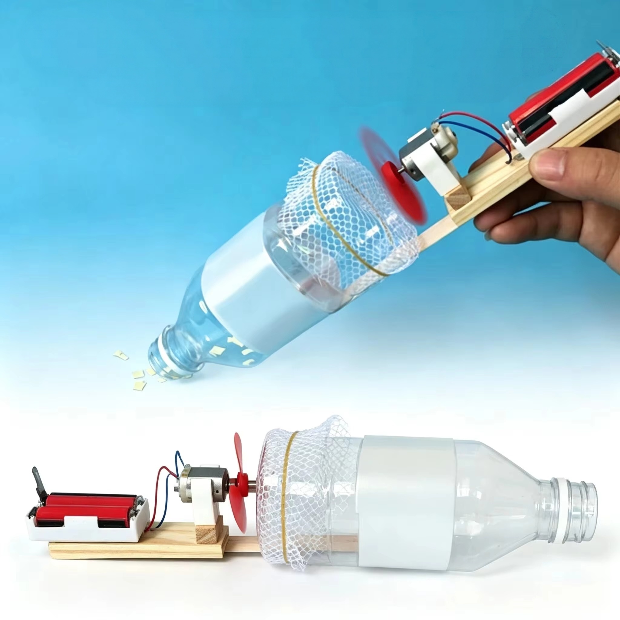 DIY Mini Vacuum Cleaner STEM A - Science Project Kit 评论和价格